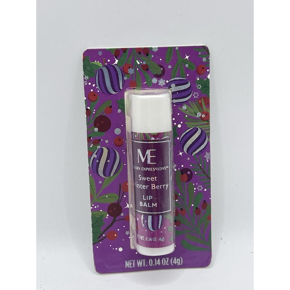 MODERN EXPRESSIONS Sweet‎ Winter Berry LIP BALM 0.14 OZ EACH